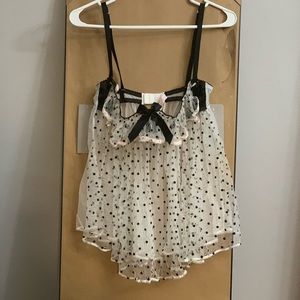 Victoria Secret Polka Dot Lingerie